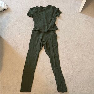 TNA Forest Green Matching Set